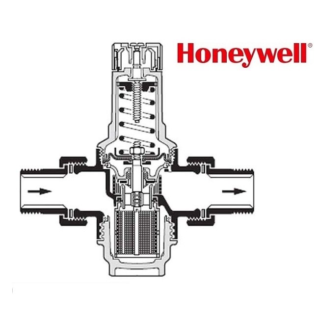 Reductor presiune apa Honeywell D06F-11/4A cu scara de reglare