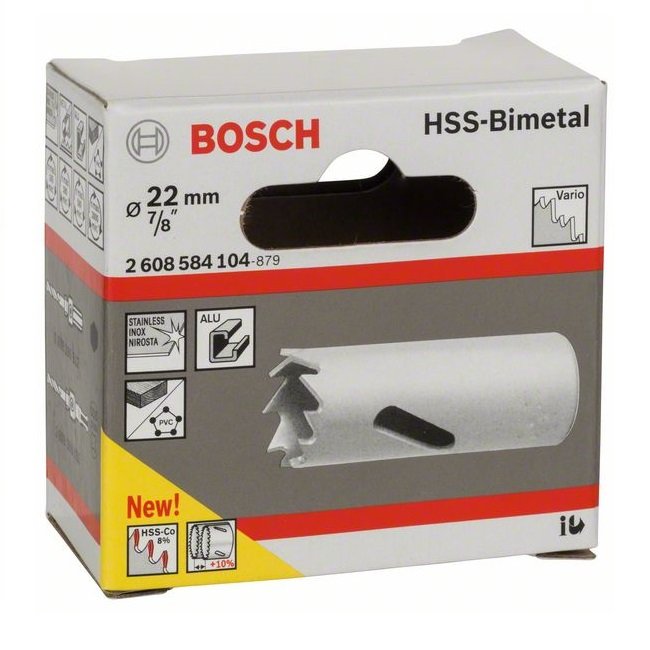 Carota Bi-Metal Bosch D 22mm 7/8"