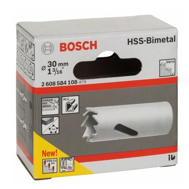 Carota Bi-Metal Bosch D 30mm 1 3/16"