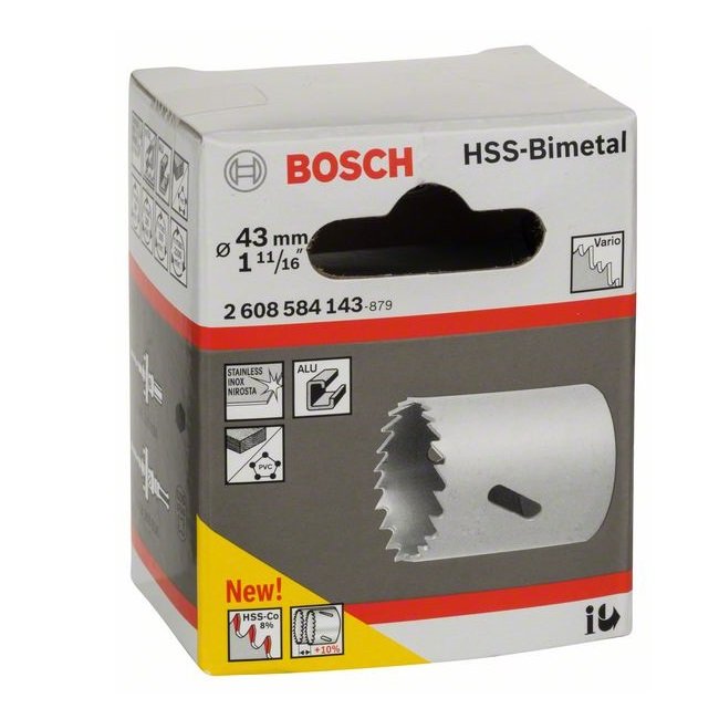 Carota Bi-Metal Bosch D 42mm 1 11/16"