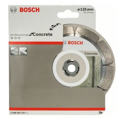 Disc Diamantat D125x22.23x1,6mm Bosch Standard Concrete