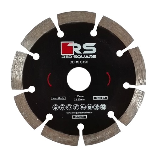 Disc Diamantat D125x22.23x2mm DDRS Red Square Beton
