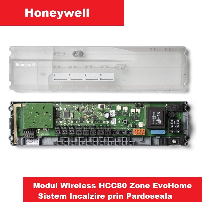Controler Wireless Incalzire in Pardoseala Honeywell HCC80